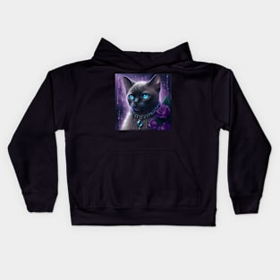 Glowing Burmese Kids Hoodie